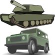 Wzmożony ruch kolumn pojazdów wojskowych