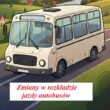 Zmiany w rozkładzie jazdy autubusów